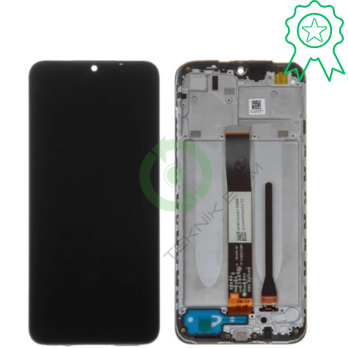 Xiaomi Redmi 9At Çıtalı ORJİNAL Lcd Dokunmatik Ekran Siyah