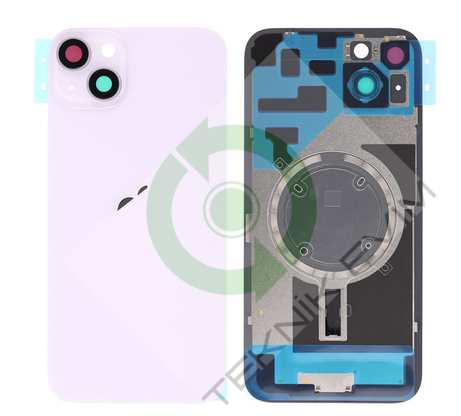 Apple İphone 14 Çıtalı Arka Kapak + Nfc Mor