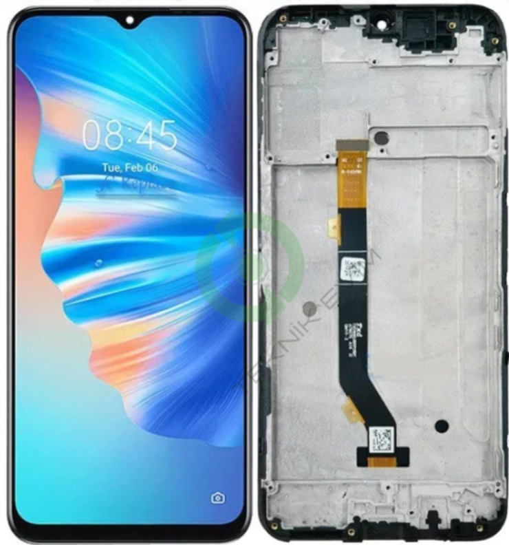 Tecno Spark 8T Çıtalı Lcd Dokunmatik Ekran KG6p