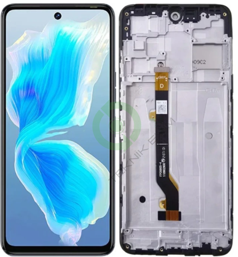 Tecno Camon 18p Çıtalı Lcd Dokunmatik Ekran CH7n, CH7