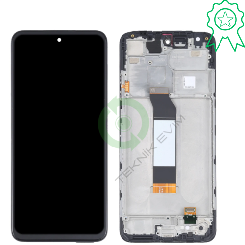 Xiaomi Redmi Note 11 Se Çıtalı ORJİNAL Lcd Dokunmatik Ekran Siyah