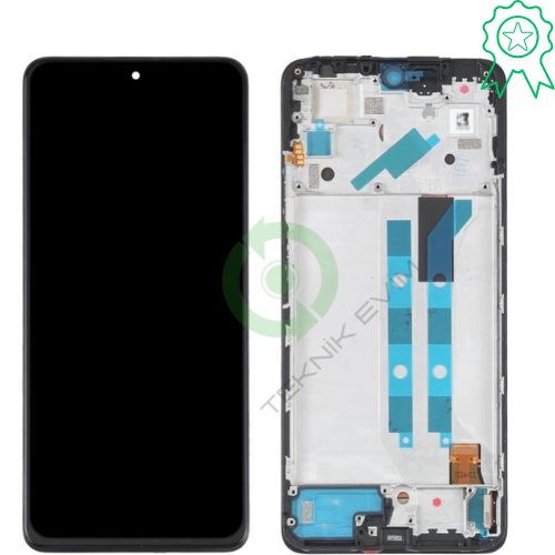 Xiaomi Redmi Note 11E Pro 5G Çıtalı ORJİNAL Lcd Dokunmatik Ekran Siyah