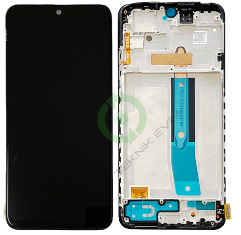 Xiaomi Redmi Note 11S 4G ORJİNAL Çıtalı Lcd Dokunmatik Ekran Siyah