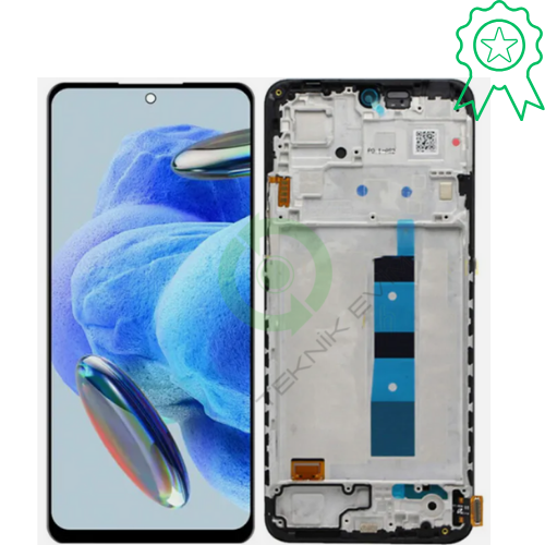 Xiaomi Redmi Note 12 4G ORJİNAL Çıtalı Lcd Dokunmatik Ekran Siyah