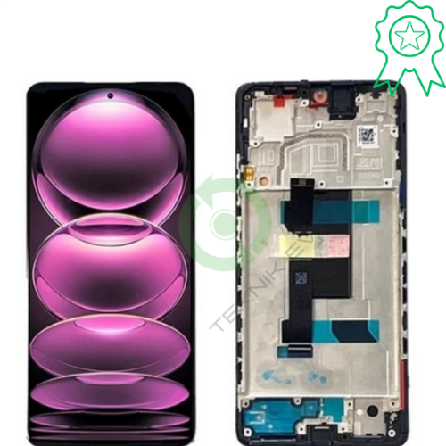 Xiaomi Redmi Note 12 5G ORJİNAL Çıtalı Lcd Dokunmatik Ekran Siyah
