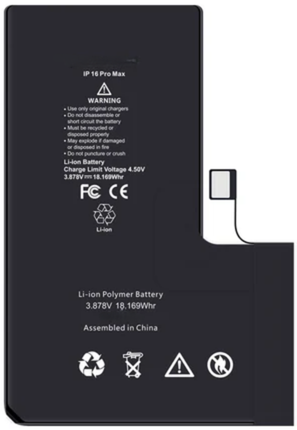 Iphone 16 Pro Max Batarya Pil