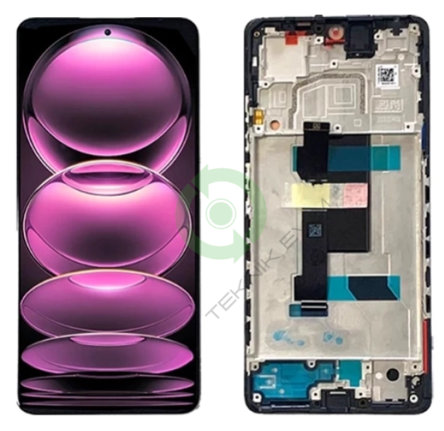 Xiaomi Redmi Note 12 Pro 5G OLED Çıtalı Lcd Dokunmatik Ekran