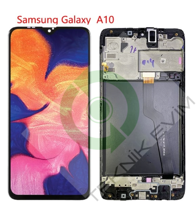 Samsung A10 SM-A105F Çıtalı Lcd Dokunmatik Ekran