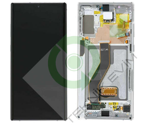 Samsung Galaxy | Note 10 Plus SM-N975F | Gri | Çıtalı Lcd Ekran Dokunmatik