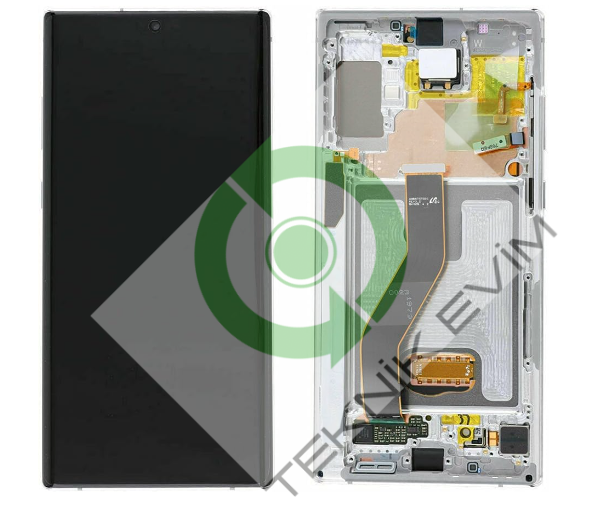 Samsung Galaxy | Note 10 Plus SM-N975F | Orjinal | Gri | Çıtalı Lcd Ekran Dokunmatik