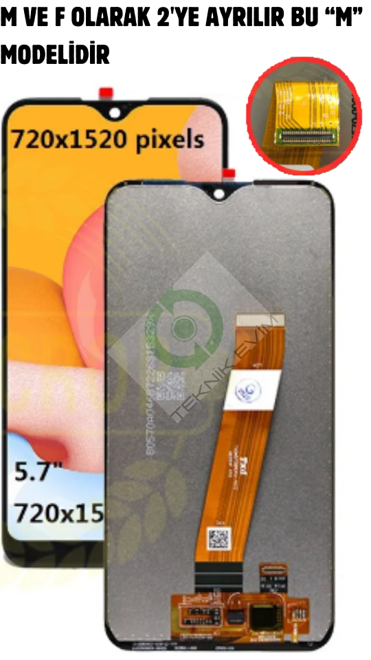 Samsung A01 Sm-A015M ORJİNAL Lcd Ekran Dokunmatik