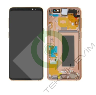 Samsung Galaxy | S9 Plus SM-G965F | Orjinal | Gold | Çıtalı Lcd Ekran Dokunmatik