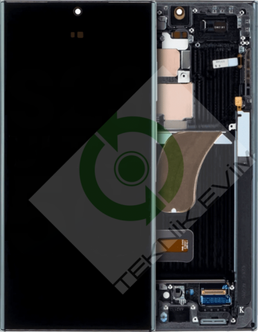 Samsung Galaxy | S23 Ultra SM-G918F | Orjinal | Yeşil | Çıtalı Lcd Ekran Dokunmatik