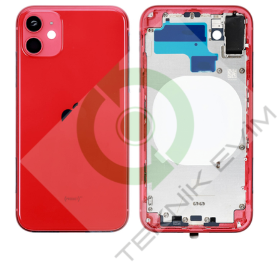 Apple | iPhone 11 | Boş Kasa | Kırmızı