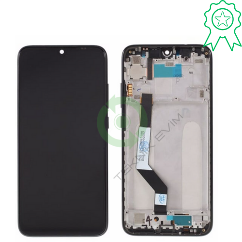 Xiaomi Redmi Note 7 ORJİNAL Çıtalı Lcd Dokunmatik Ekran M1901F7G Siyah