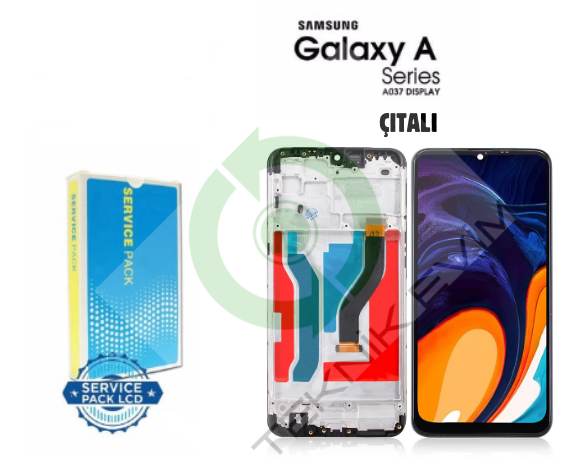 Samsung A10S SM-A107F Çıtalı Orjinal Lcd Ekran Dokunmatik