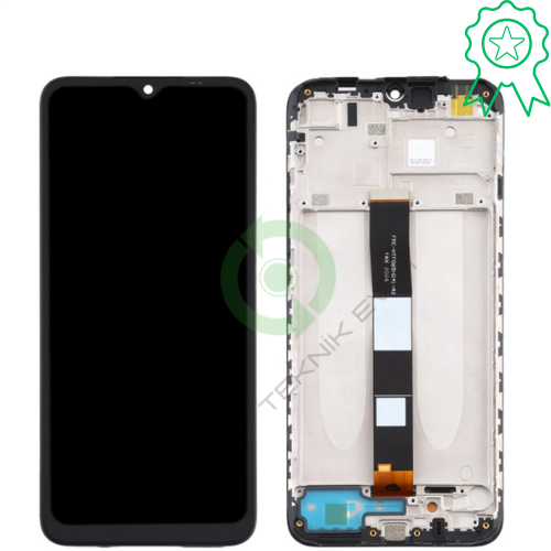 Xiaomi Redmi 9C Nfc Çıtalı ORJİNAL Lcd Dokunmatik Ekran Siyah