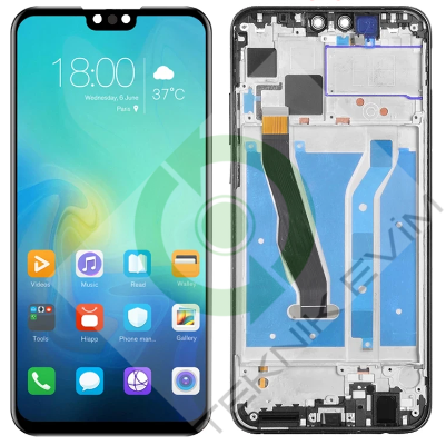Huawei Y9 2019 Orjinal Çıtalı Lcd Ekran Dokunmatik Siyah