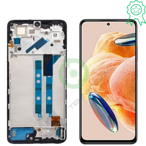Xiaomi Redmi Note 12 Pro 4G Çıtalı ORJİNAL Lcd Dokunmatik Ekran Siyah