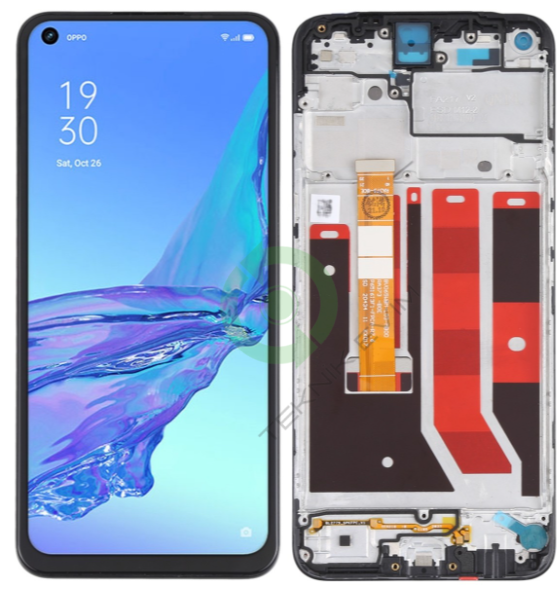Oppo A53 4G Çıtalı Lcd Dokunmatik Ekran