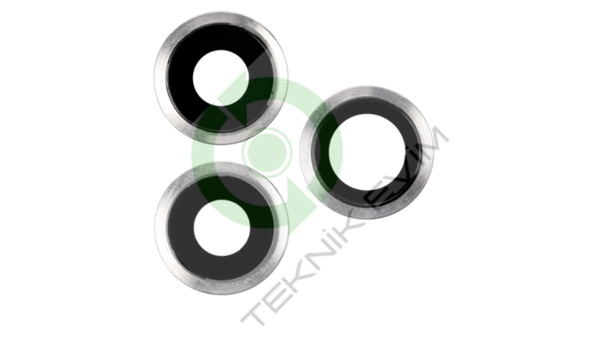 Apple | İphone 11 Pro | Çıtalı Arka Kamera Camı Lensi | Beyaz | teknikevim.net