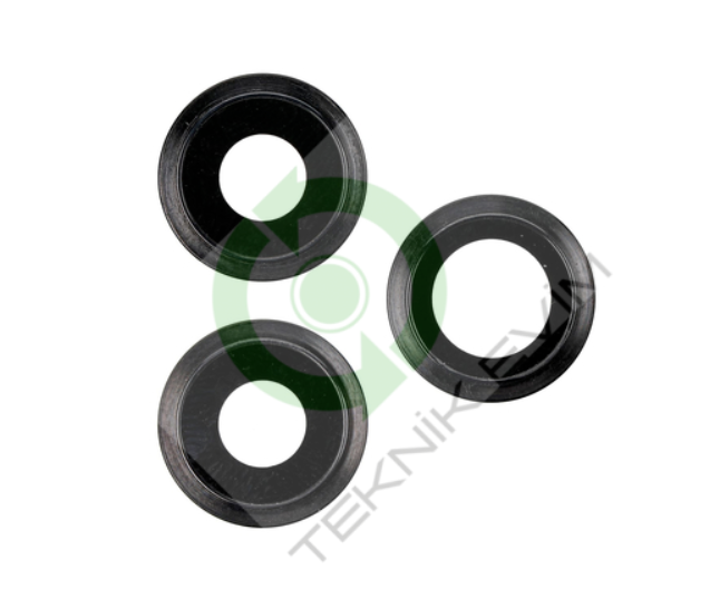 Apple | İphone 11 Pro | Çıtalı Arka Kamera Camı Lensi |Siyah