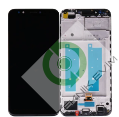 Huawei Y7 Pro 2018 Orjinal Çıtalı Lcd Ekran Dokunmatik Siyah